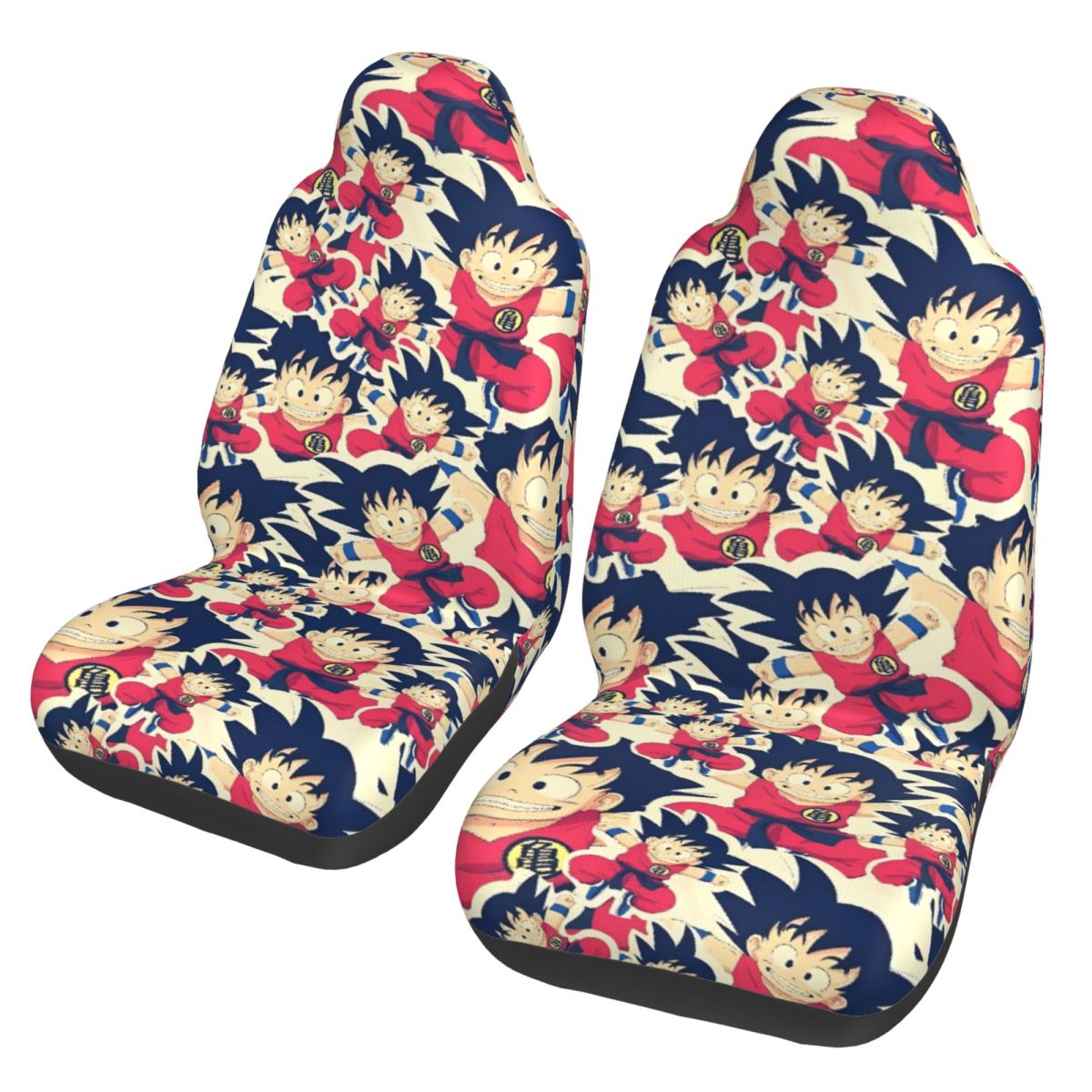 Free Cosplay Prop Patterns - DBZ Goku Pattern Universal Car Seat