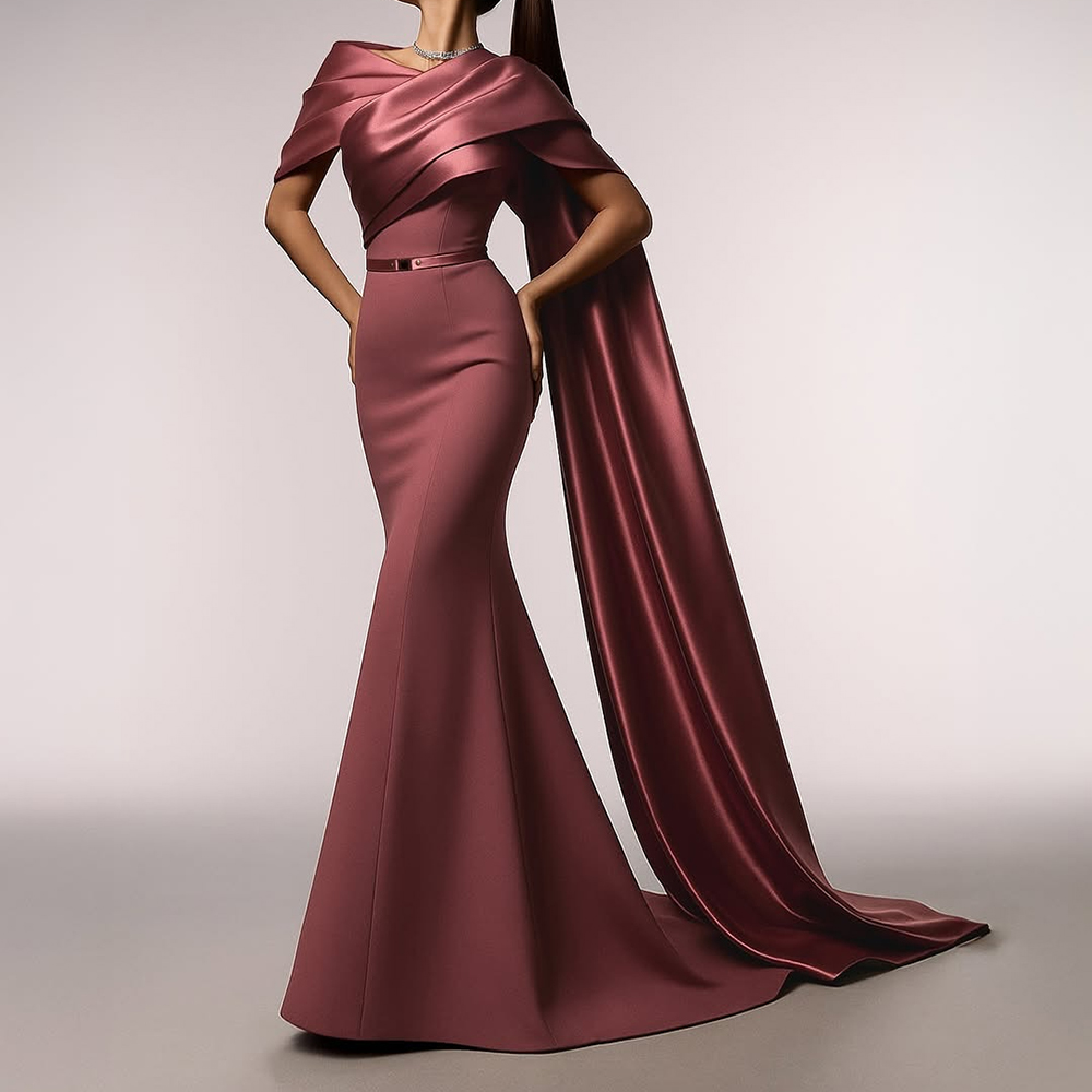 Briar Cosplay Prop - Customized Mermaid Evening Dresses Floor-length Off