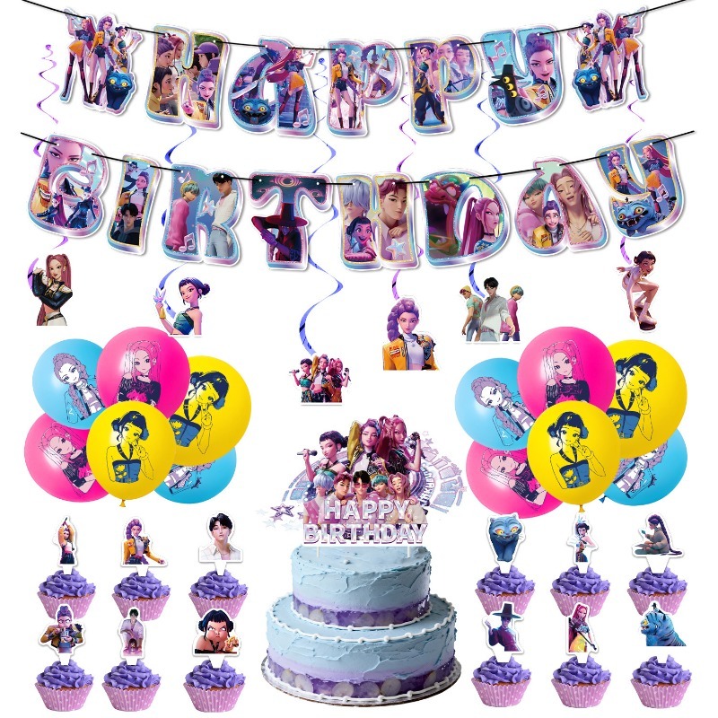 Cosplay Prop Kit - hot K-Pop Birthday Party Supplies Kit