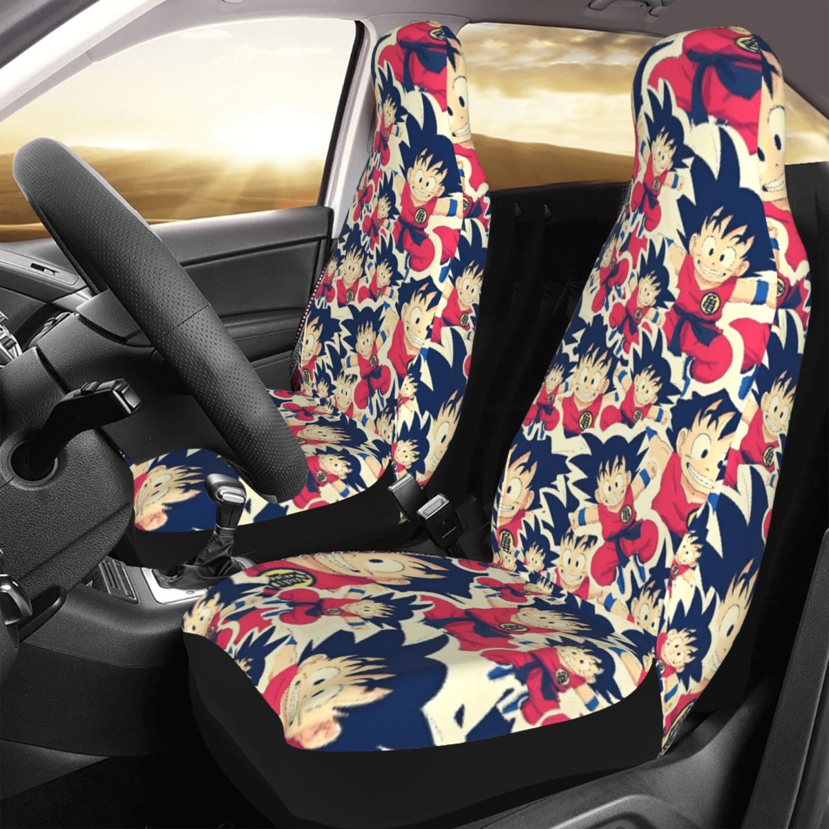 DBZ Goku Pattern Universal Car - Free Cosplay Prop Patterns 评论和价格