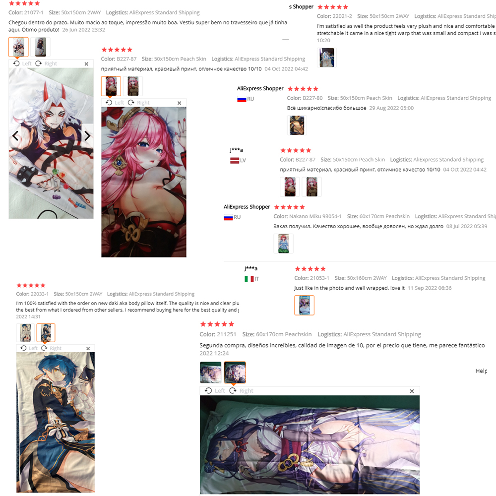 Dakimakura Burnice White Carto - Burnice Cosplay Prop 评论和价格