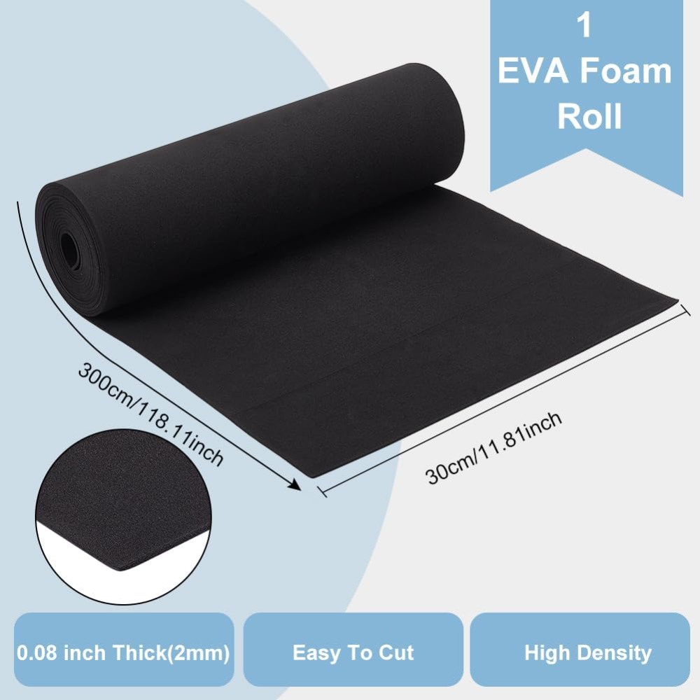 EVA Foam Craft Sheets Black 30 - Eva Foam Sheet 评论和价格