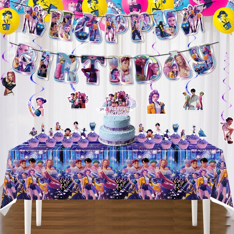 hot K-Pop Birthday Party Suppl - Cosplay Prop Kit 评论和价格