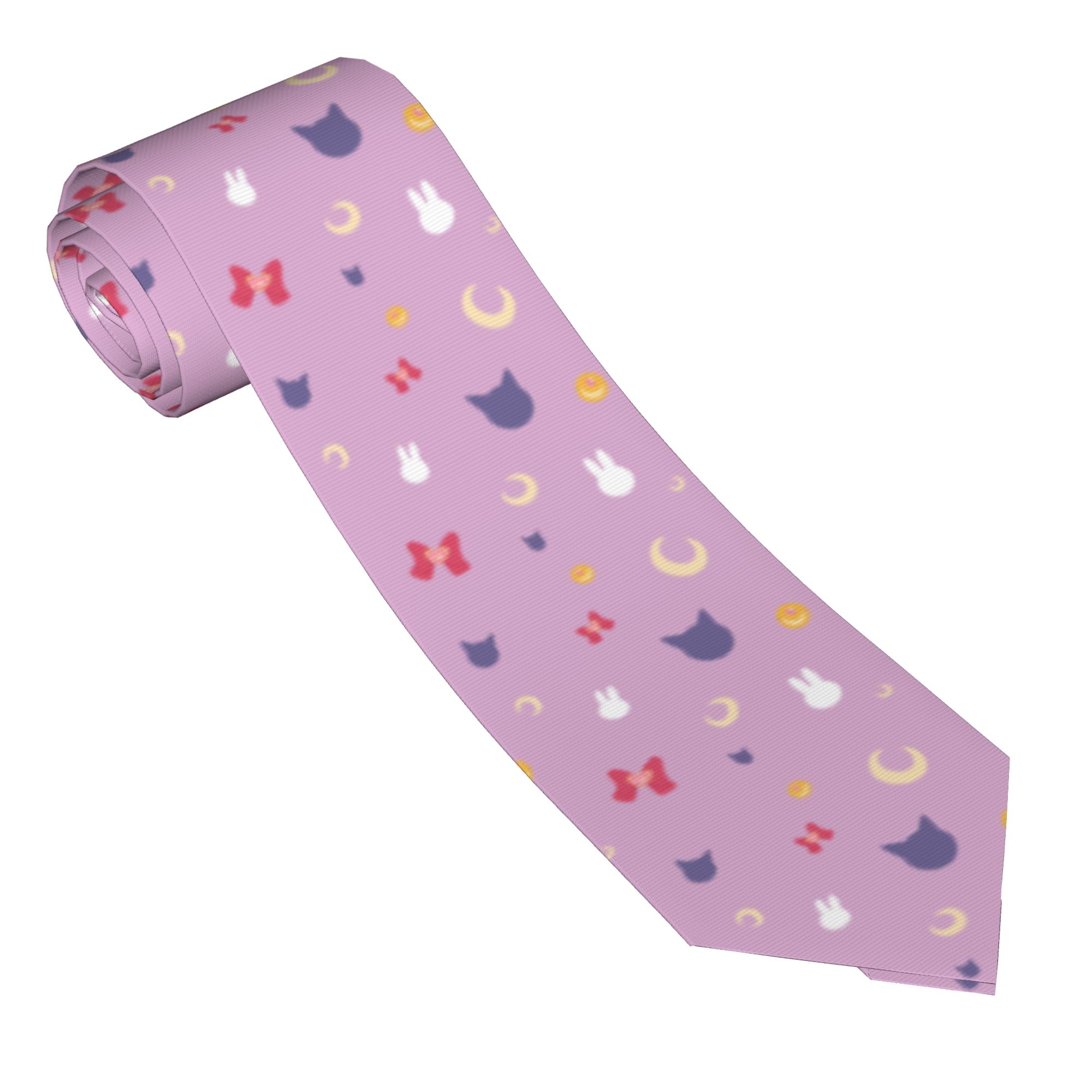 Moon Pattern Anime Neckties Si - Free Cosplay Prop Patterns 评论和价格