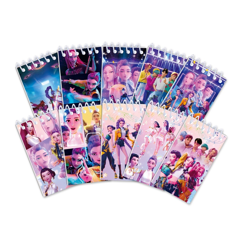 10PCS Anime Girls Group K-pop  - Free Cosplay Prop Patterns 评论和价格