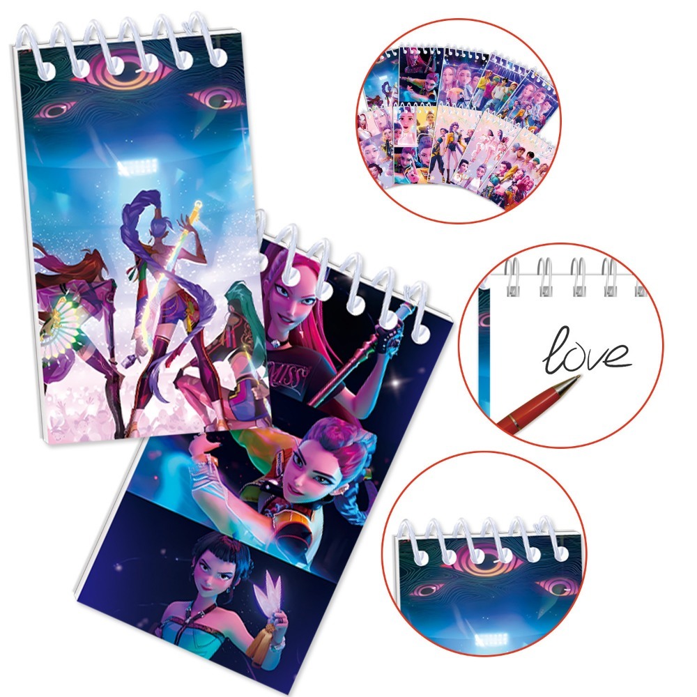 10PCS Anime Girls Group K-pop  - Free Cosplay Prop Patterns 评论和价格