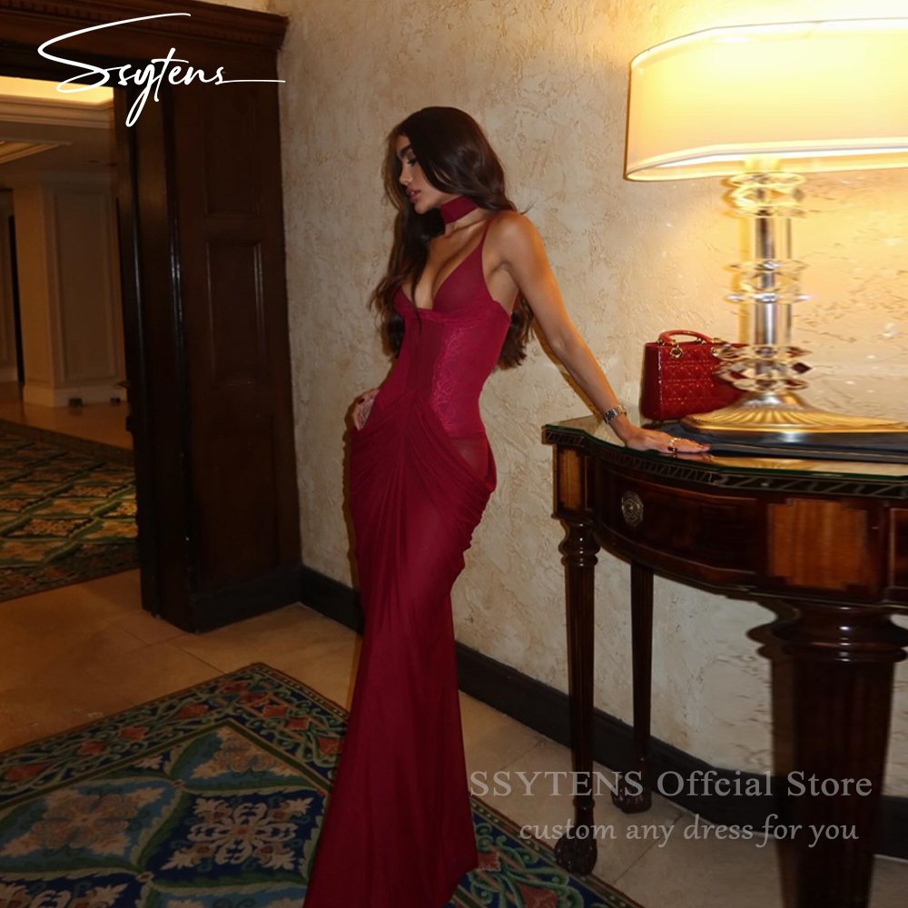 SSYTENS Burgyndy Chiffon Prom  - Briar Cosplay Prop 评论和价格