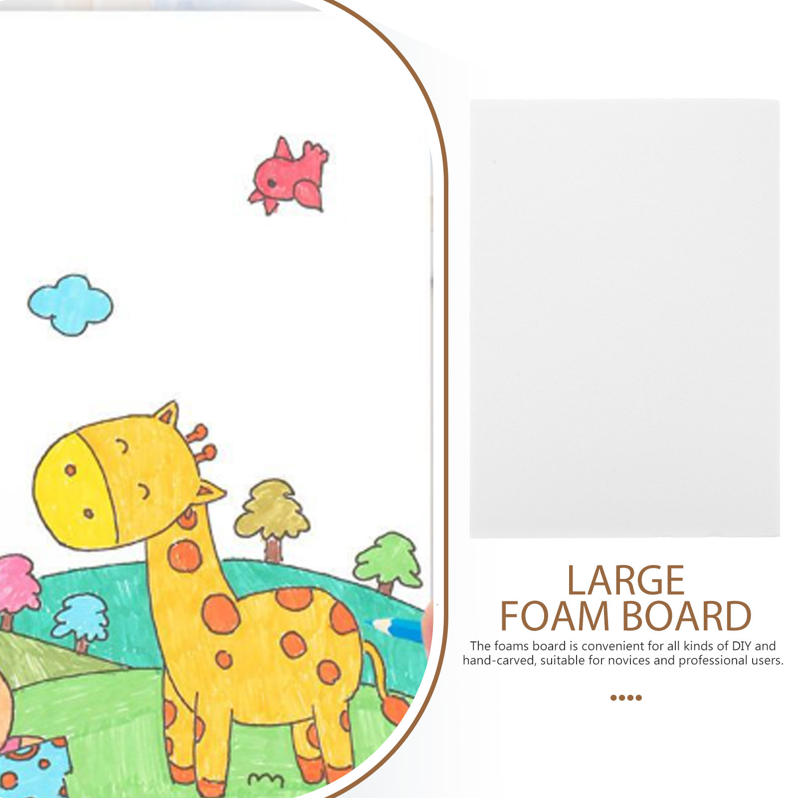 10Pcs Foam Board Material Blan - Cosplay Prop Foam Board 评论和价格