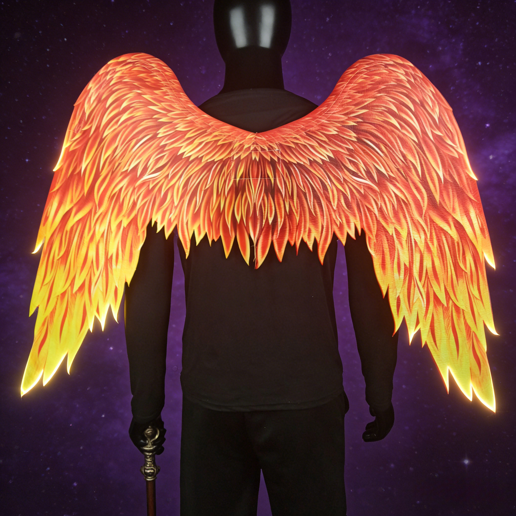 Halloween Carnival Foldable No - Cosplay Flame Prop 评论和价格
