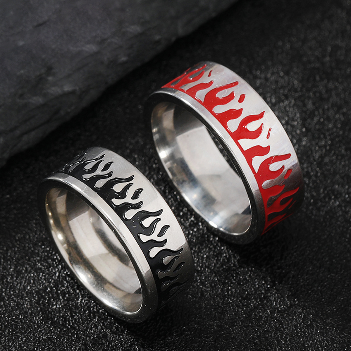 Retro Flame Fire Stainless Ste - Cosplay Flame Prop 评论和价格