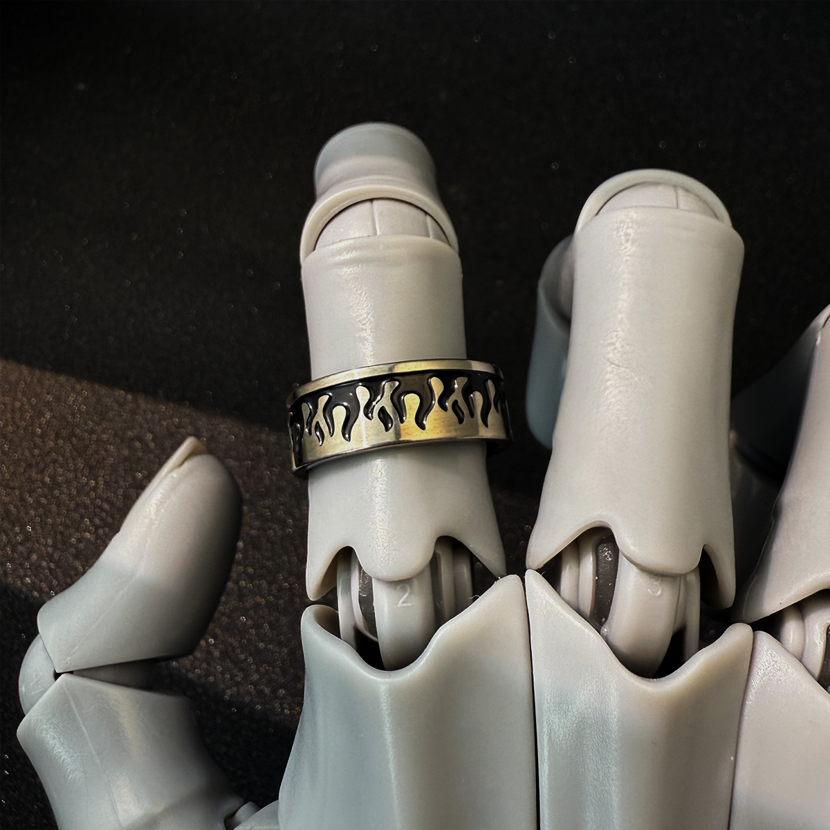 Retro Flame Fire Stainless Ste - Cosplay Flame Prop 评论和价格